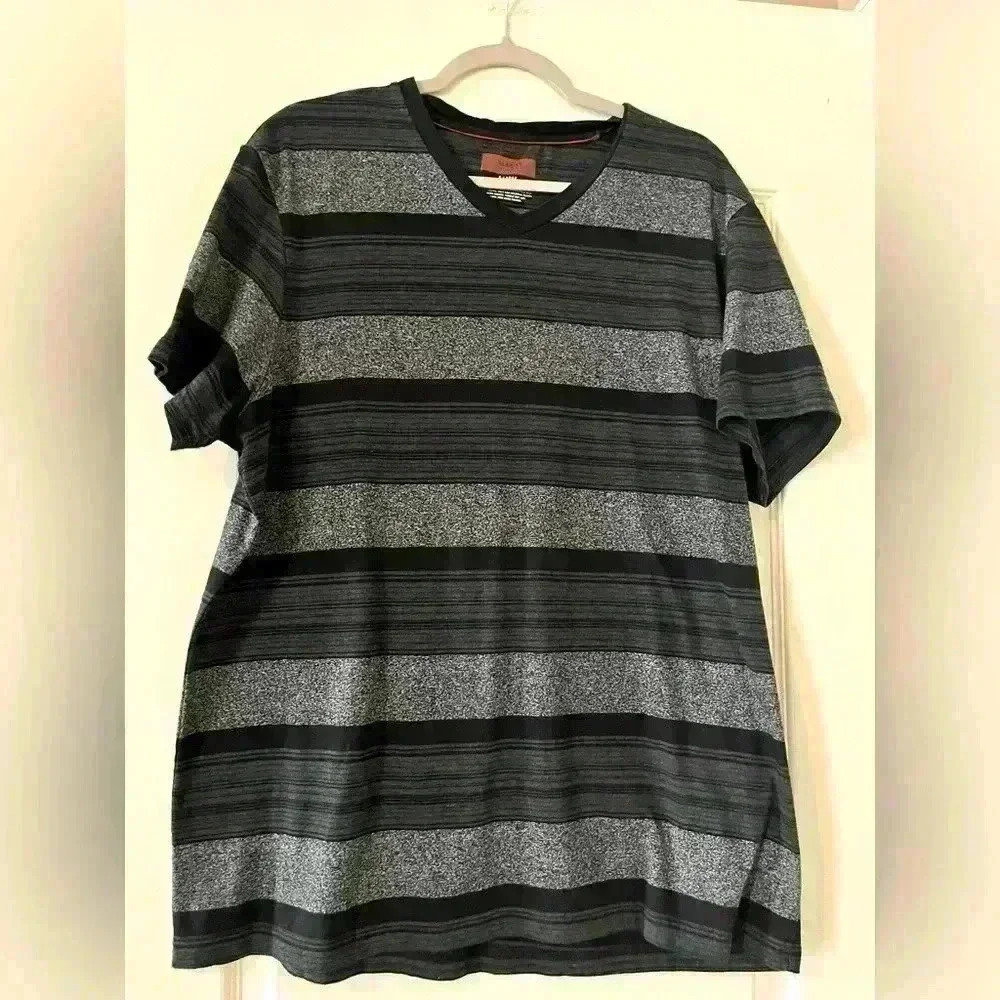 Men’s Alfani Cotton & Polyester Blend Striped shirt Men’s XL